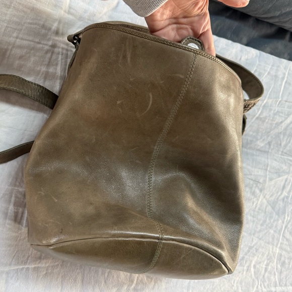 Olive Green Bucket Bag - Picture 9 of 13